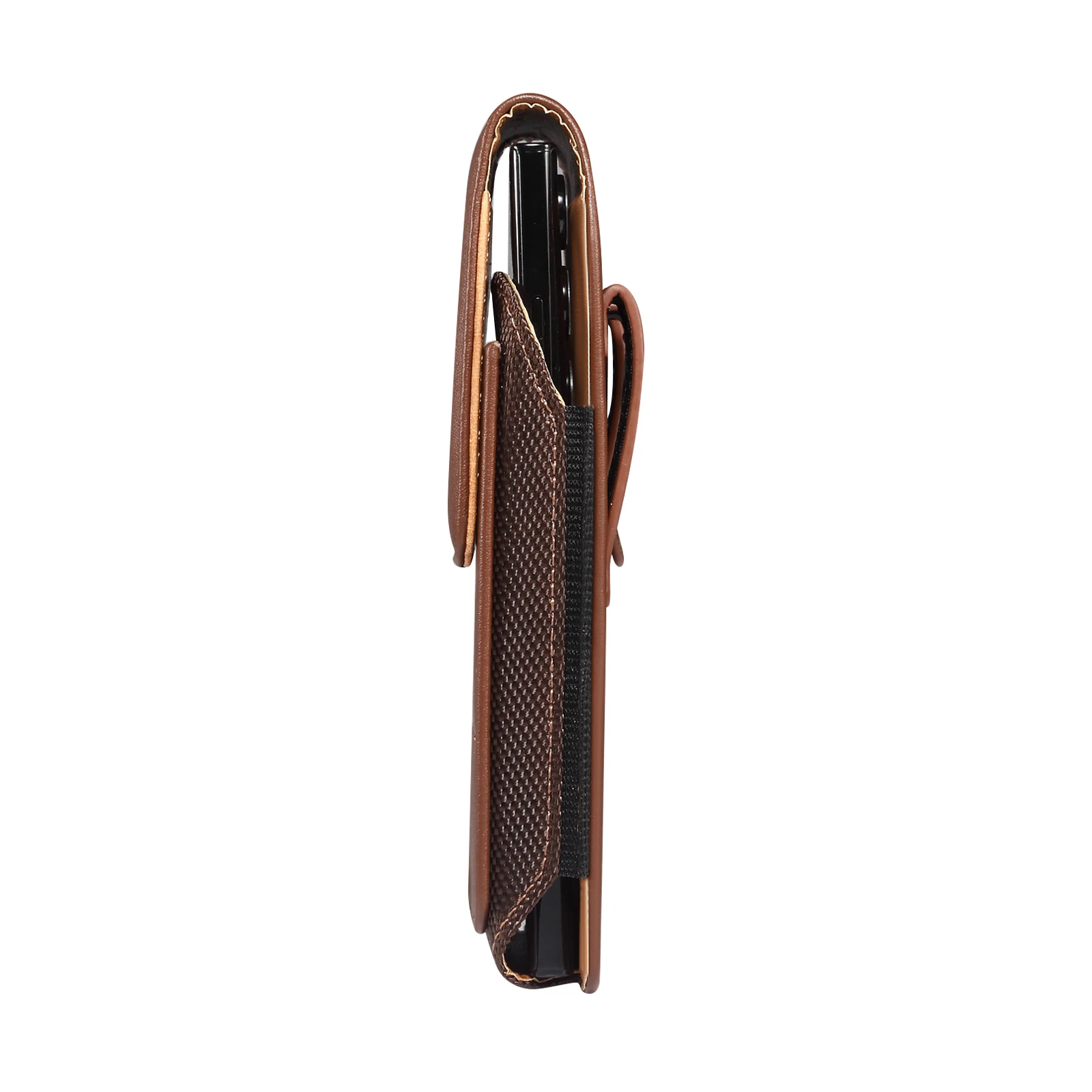 Etui na telefon ze skóry bydlęcej Męska torba na talię do Samsung Galaxy A05s A14 A24 A34 A54 A13 A23 A33 A53 A12 A32 A52 Etui na kaburę — zdjęcie produktu 3