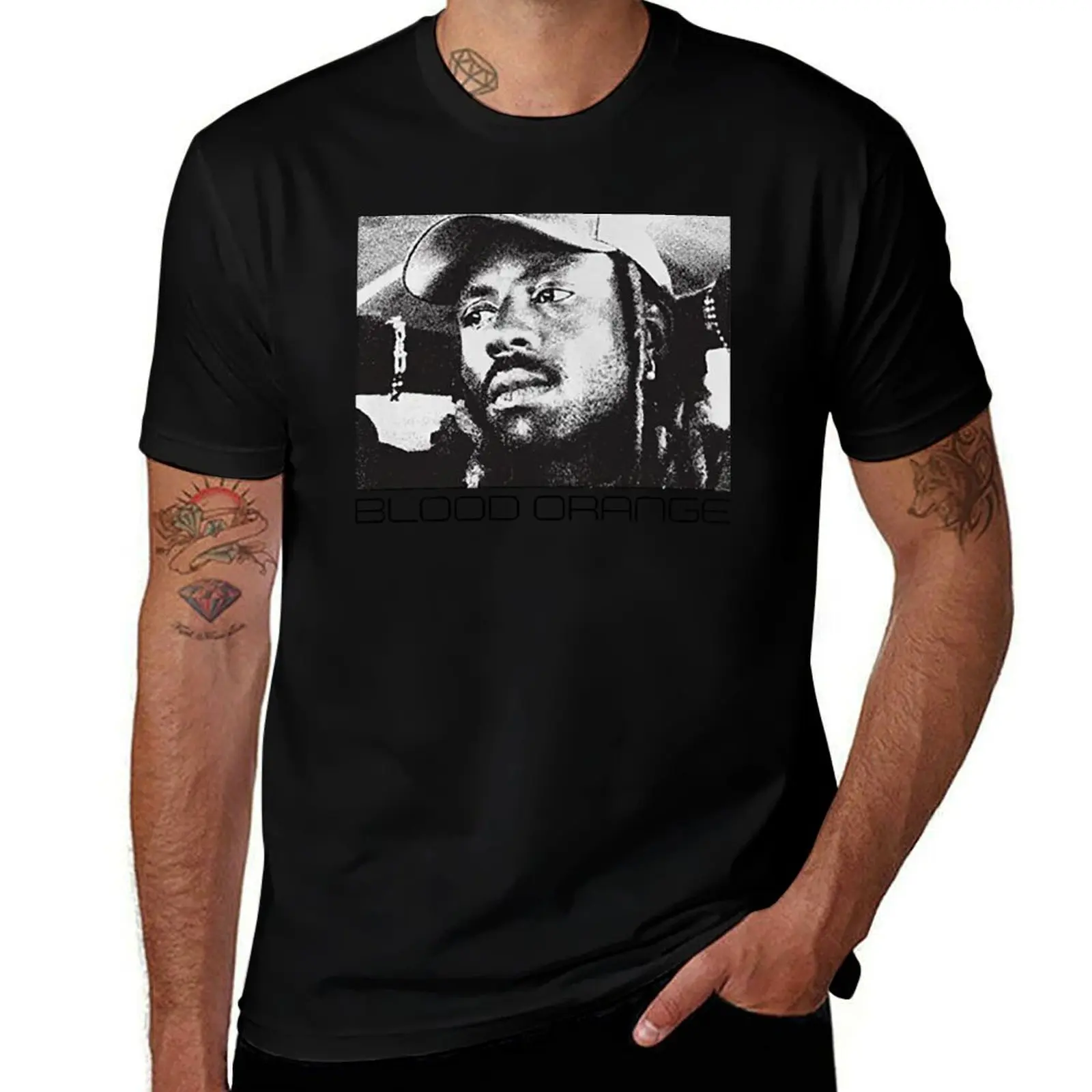

blood orange T-Shirt funny t shirts cotton t shirt man luxury T-Shirt