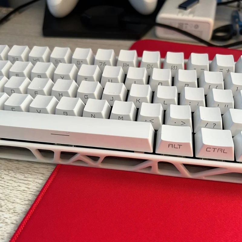 Board Styling Keycap with Side Printed Characters, Cherrys Profile 140Piece Keyboard Set for Typing Areas, Room D2RC