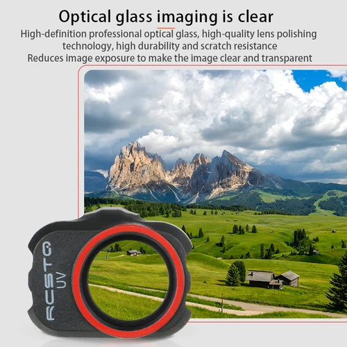 Imagen 2 del producto RCSTQ para Dji Mini 4K juego de filtros de lentes de Dron UV/CPL/4NDPL/8NDPL/16NDPL/32 ND PL filtro de lente de cámara para accesorios Dji Mini 4K