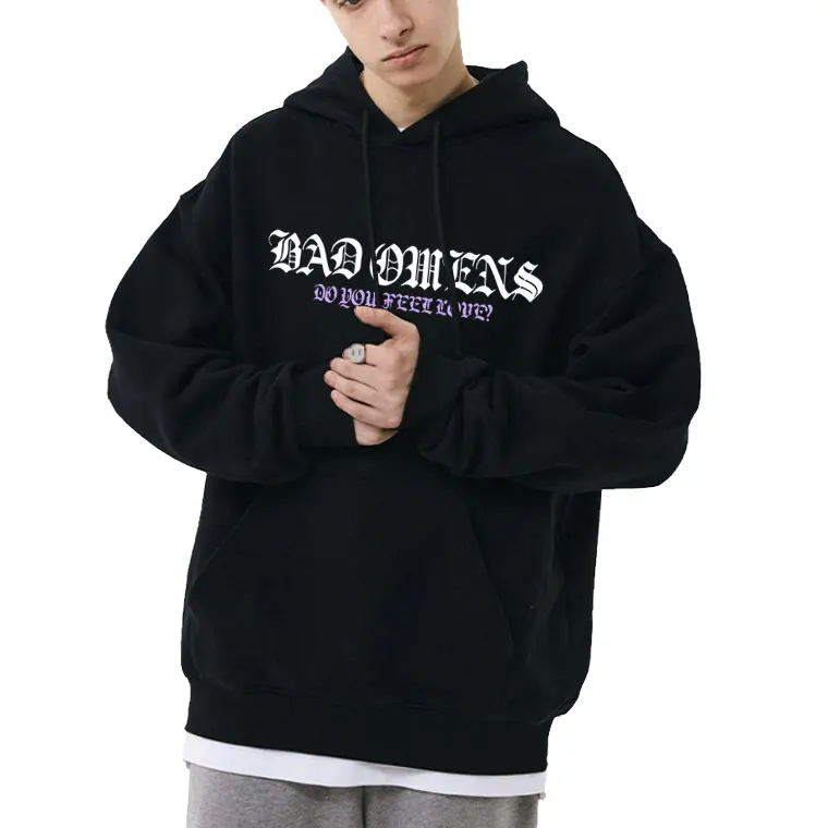 Bad Omens Do You Feel Love Tour 2026 Hoodie Men Women Fashion Rock Gothic Style Sweatshirt Male Vintage Casual Pullover Hoodies