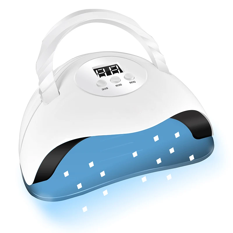 LNWPYH 36 Color Gel Nail Polish Kit With Nail Dryer Base Top Matte Coat High Shine Vibrant Nail Gel Equipped with Manicure Tools