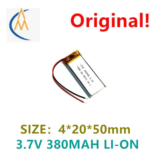 buy more will cheap Polymer lithium battery 402050-380mah 3.7V rechargeable battery Bluetooth headset toy speaker