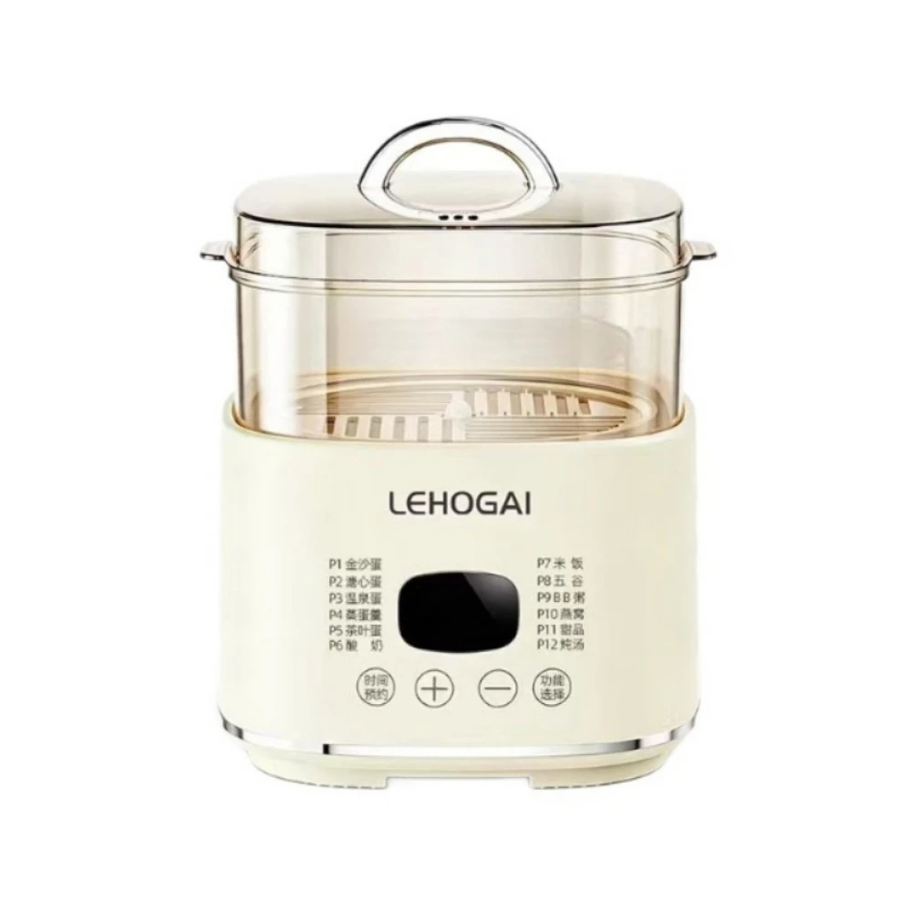 Electric steamer multi-functional steaming and stewing integrated small breakfast machine egg cooker electric stew cup 220V