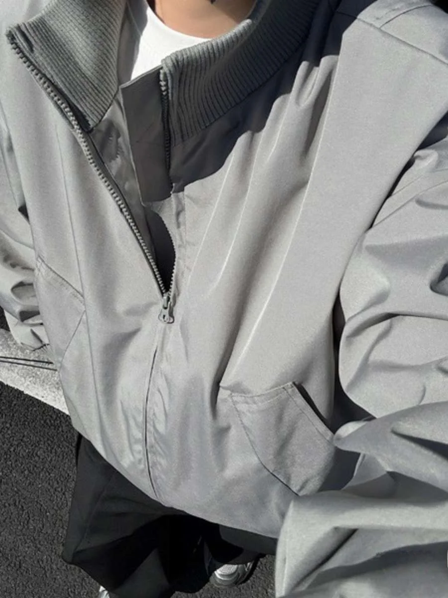 

Мужское Flight Jaet Coat ort Sle High Street Baseball orm Top Свободный крой из полиэфирного волокна Молодежная одежда на все сезоны