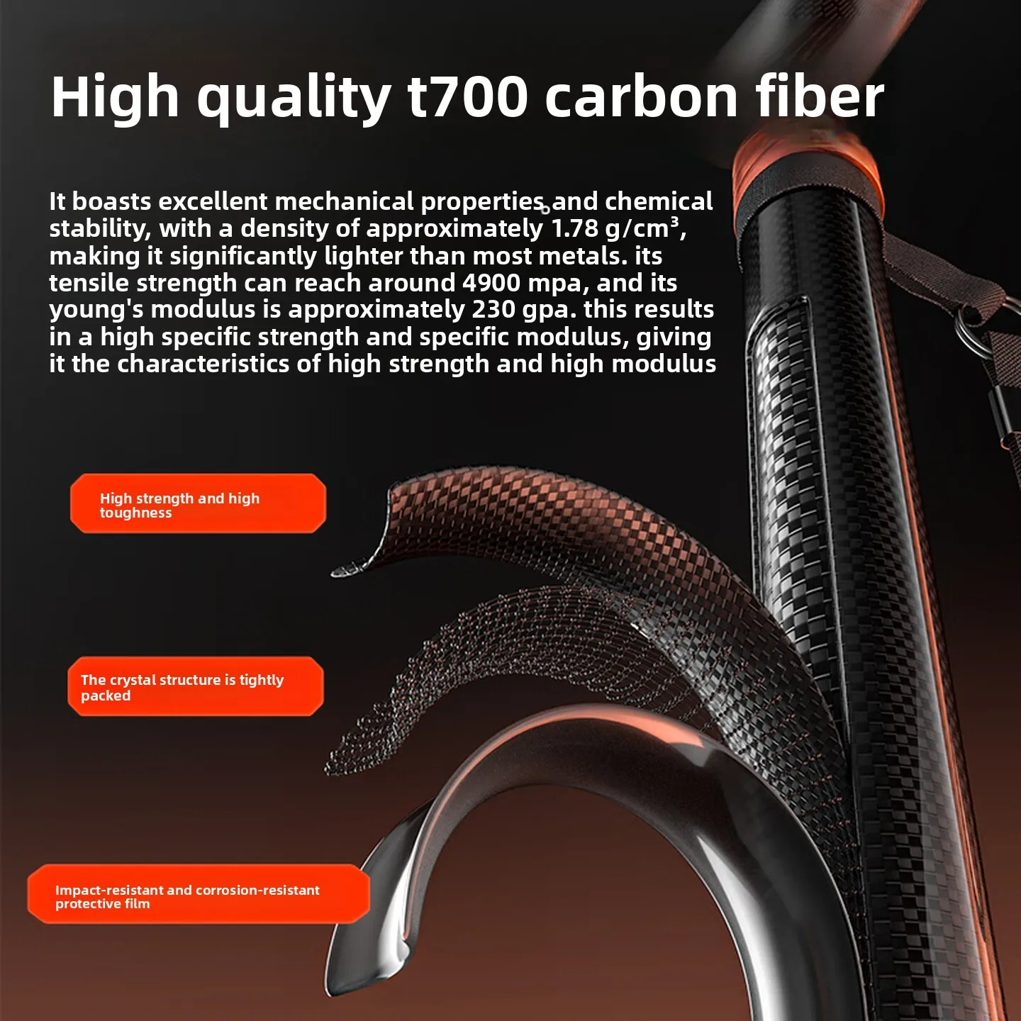 Lightweight Carbon Fiber Walking Cane Adjustable Height with 2 Single Tips Quad Base Anti Slip Grip Safety Lock Collar 노인 지팡이