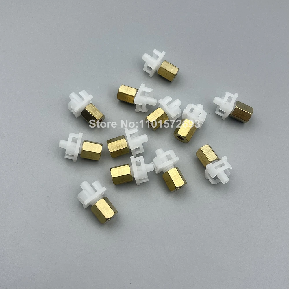 10pcs DX7 Printhead Ink Damper Connector for Roland VS640 RA640 RF640 XF640 Mutoh VJ1638 VJ1618 GS6000 Printer Dumper Adapter