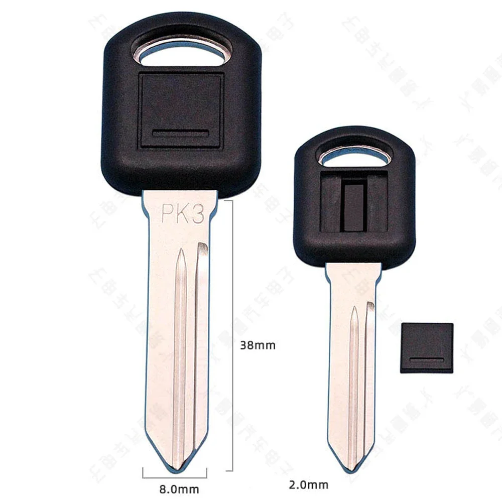 

10PCS/LOT Transponder Key Shell Case Car Key Blank For Buick GL8 PK3 FirstLand For GM Small Key Blade Blank Case