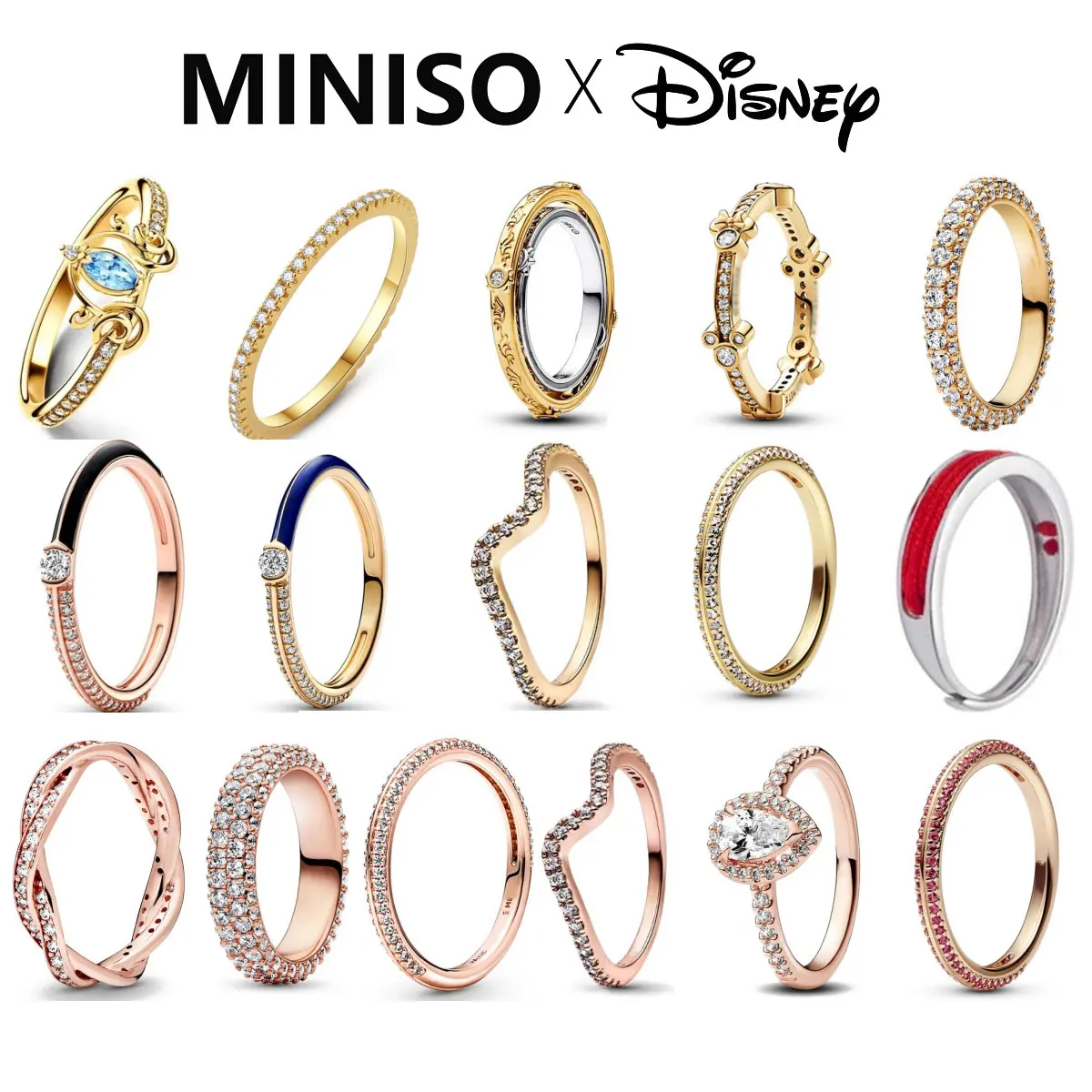 

Роскошные оригинальные женские кольца на палец из стерлингового серебра 925 пробы, серебряные красочные кольца с цирконием в форме сердца, ювелирные изделия с короной