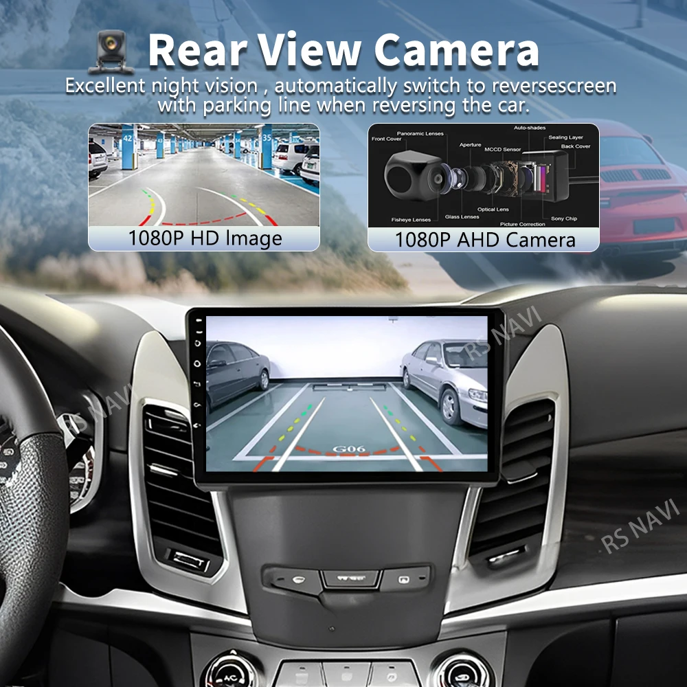 Qualcomm Android 16 For SsangYong Korando 3 Actyon 2 2013 - 2017 2K QLED Car Radio Multimedia Video Player GPS 4G CarPlay Auto
