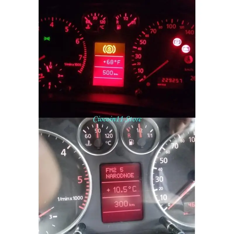Y1UB High Quality Auto Vehicle VDO LCD Display Screen Adapter for A3