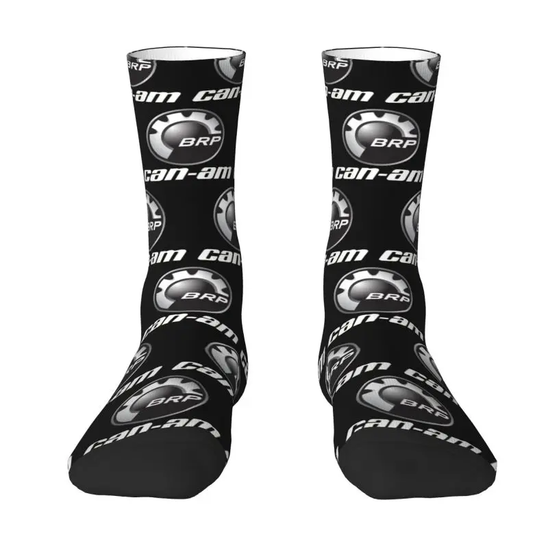 Novelty Printed BRP ATV Can Am Socks for Women Men Stretch Summer Autumn Winter Crew Socks