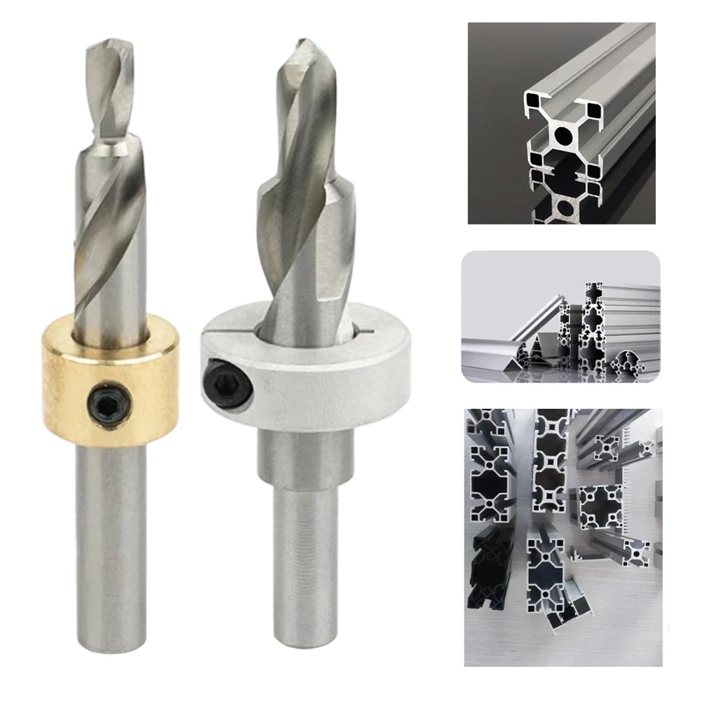 

Aluminum Profile Drill Guide Profile Drilling Bit Punch Positioner Metal M6/M8 Power Tools Tool Accessories Professional Tools