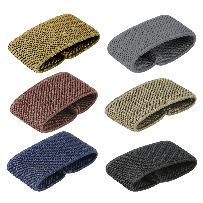 10 Pcs Elastic Nylon Tactically Belt  Keepers Belt Keepers Belt Backpack Straps Holder for 1.5 Inch Wide Belt/Strap