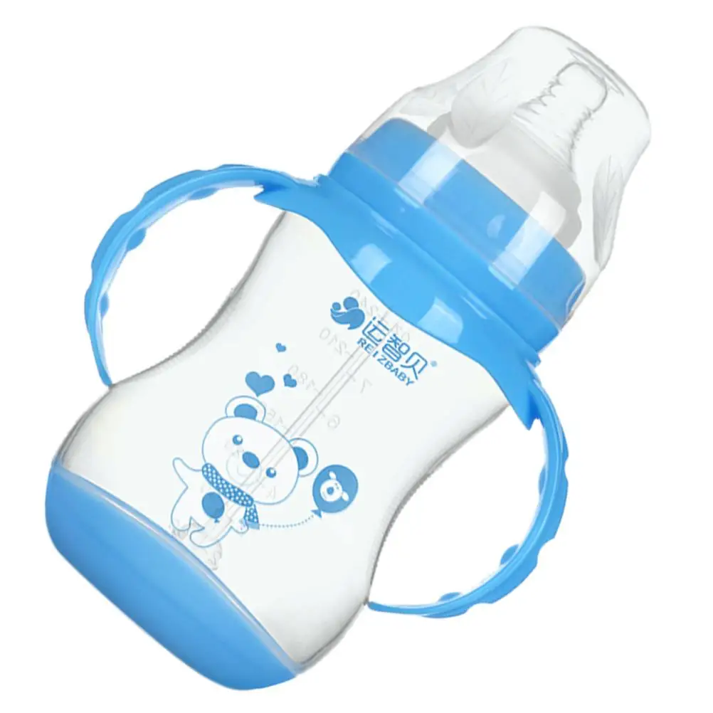 Temperature-sensitive Color-changing Bottle Baby Bottles Milk Feeding Drinking Cup Newborn for Breastfed Babies Water Cartoon