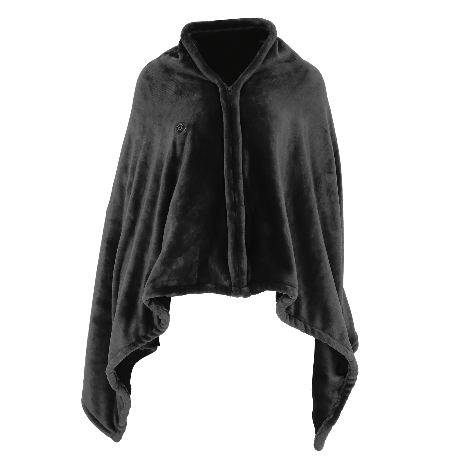 

1Pcs Coral Fleece Electric Blanket Heating Shawl USB Rechargeable Fast Heat Adjustable Warm Throw Blanket for Home Travel