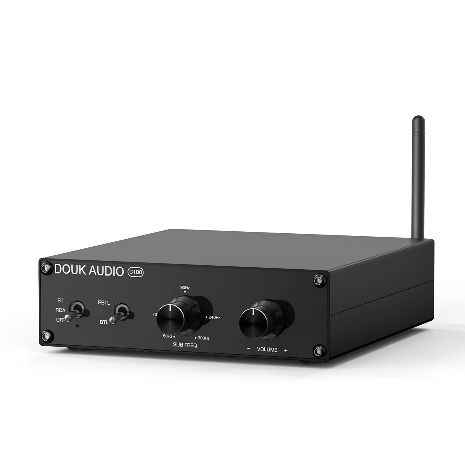 Douk Audio G100 Bass Shaker Amplifier 100W Tactile Transducer Power Amp for Home Theater Vibration Subwoofer
