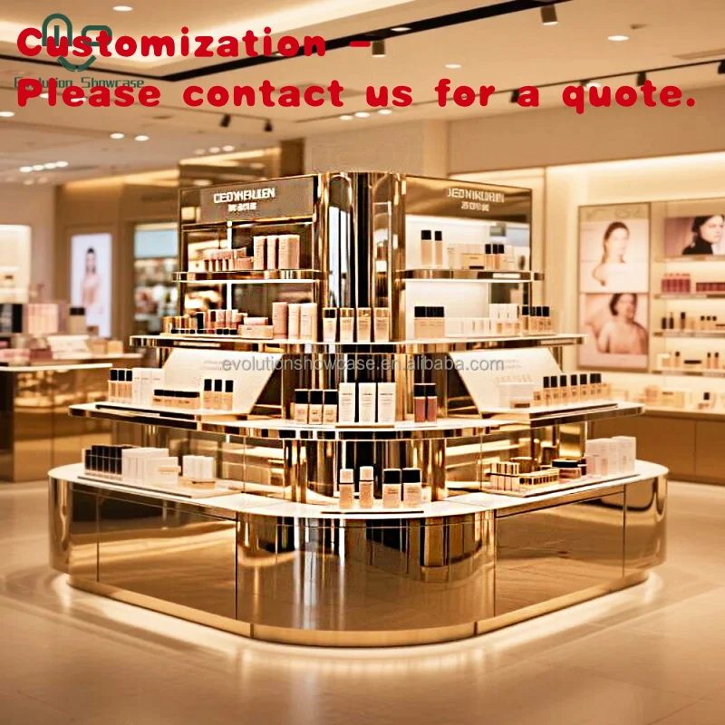 

на заказ.Цветный роскошный стиль Косметическая витрина Мебель для косметического магазина Косметическая витрина