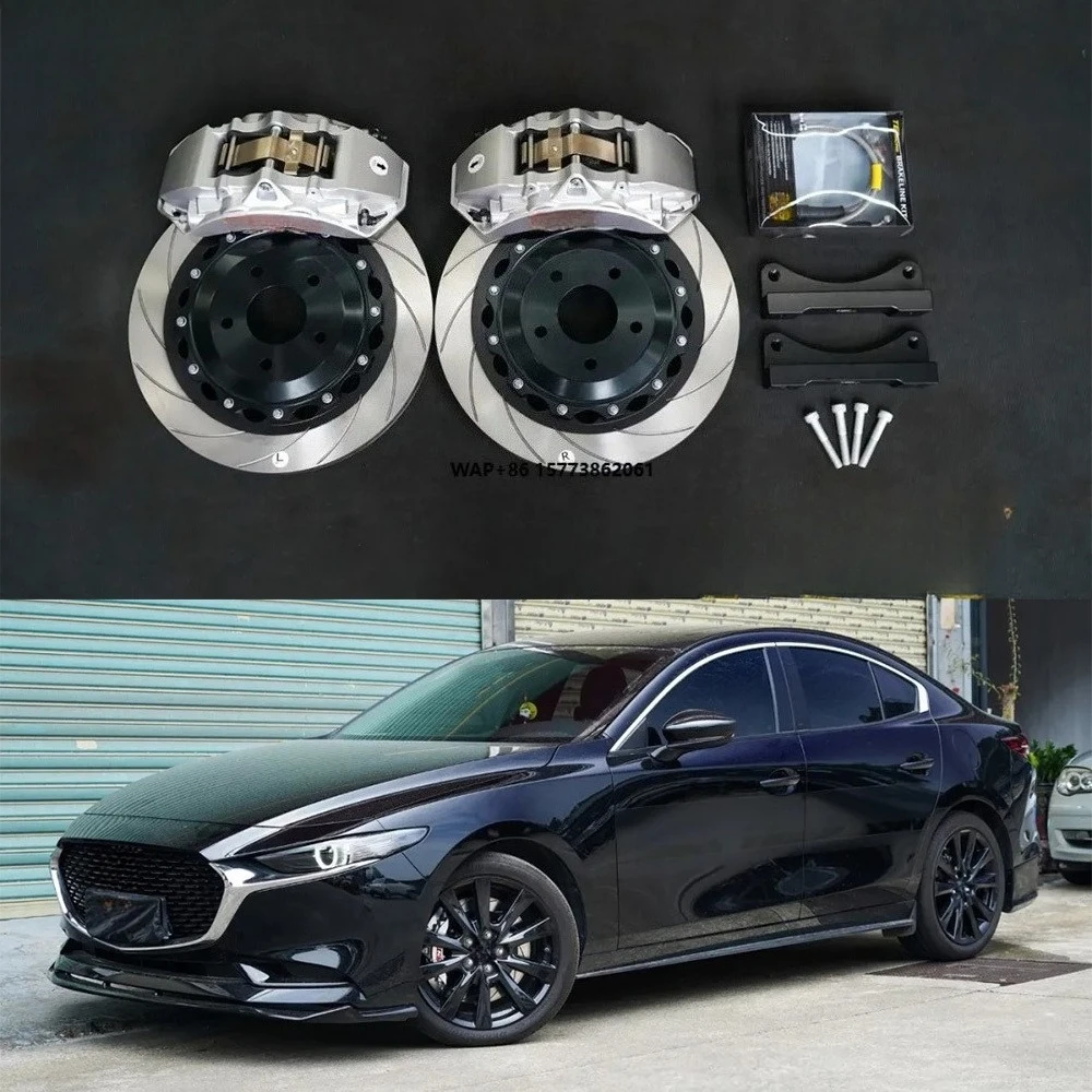 Front Big Brake Kit P40NS+ 4 Piston Caliper With 355*28 mm Rotor BBK Auto Brake System for  18 Inch Car Rim