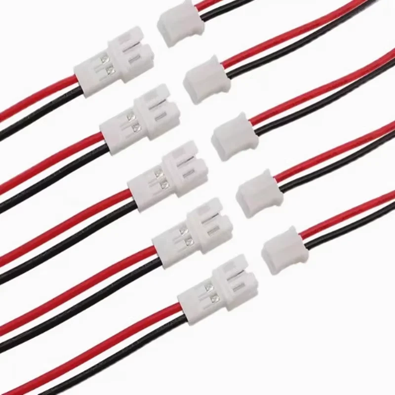 PH 2.0 مللي متر الملعب 2 دبوس ذكر أنثى كابلات الموصلات مايكرو PH 2P التوصيل مقبس متفرع محطات سلك كابلات موصلات 26AWG