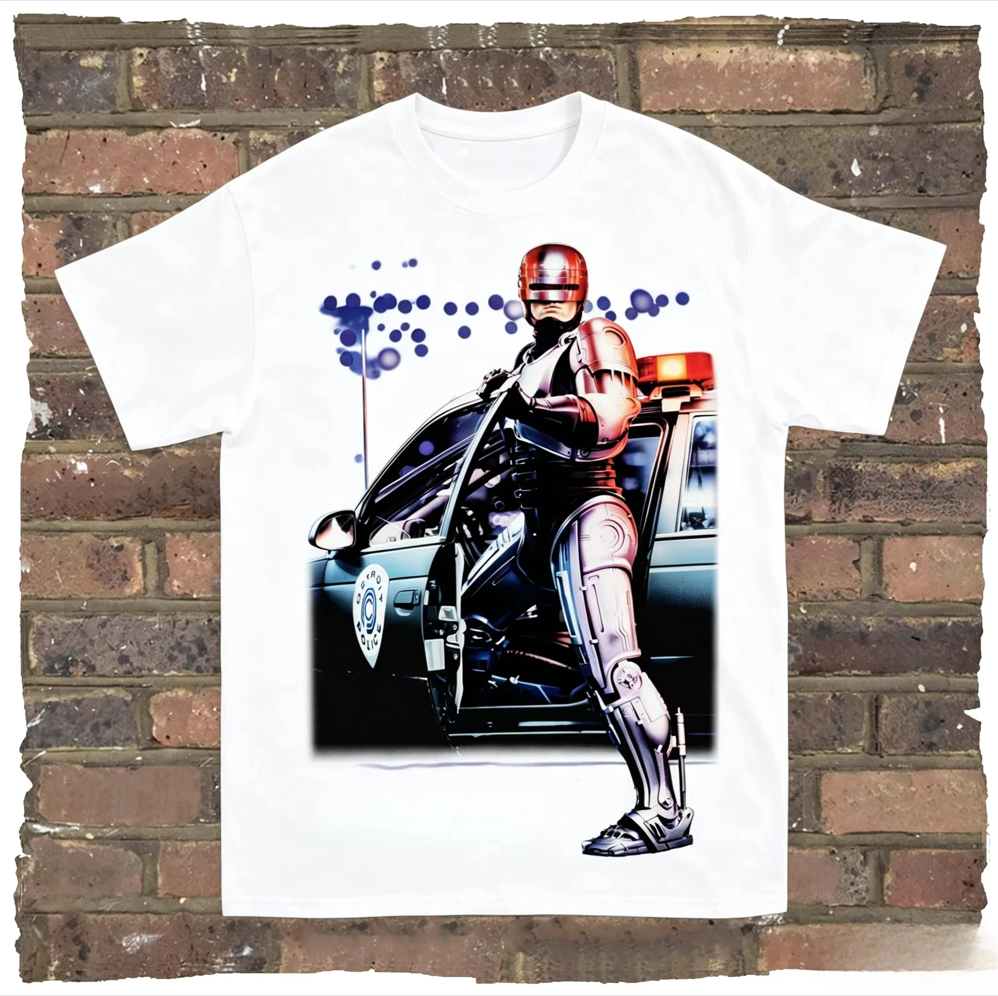 2026 new Retro science fiction action movie pattern suitable for both men and women Vintage cotton short-sleeved unisex T-shirt.