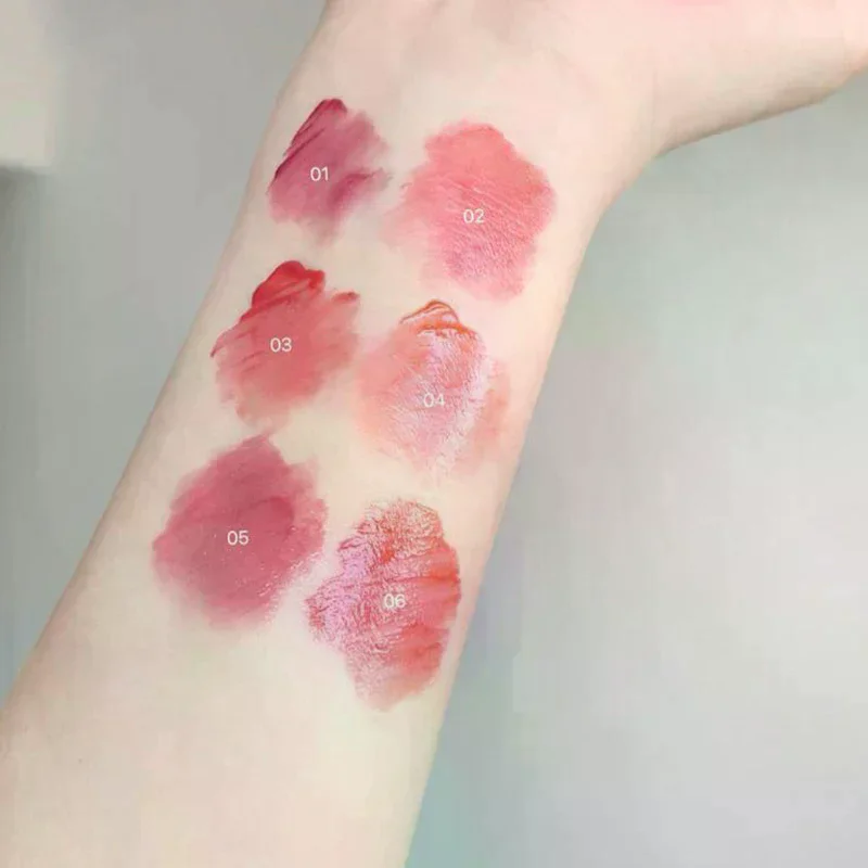 Cappuvini Mini Carino Forma di tazza di paglia Lucidalabbra Smalto labbra Labbra idratanti Rossetto trasparente Lucidalabbra a lunga durata Facile da colorare