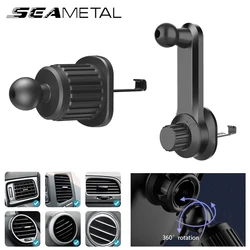 SEAMETAL Car Phone Holder Bracket Accessories Interior Air Outlet Vent Base Gadget Universal Auto Cellphone Support Accessories