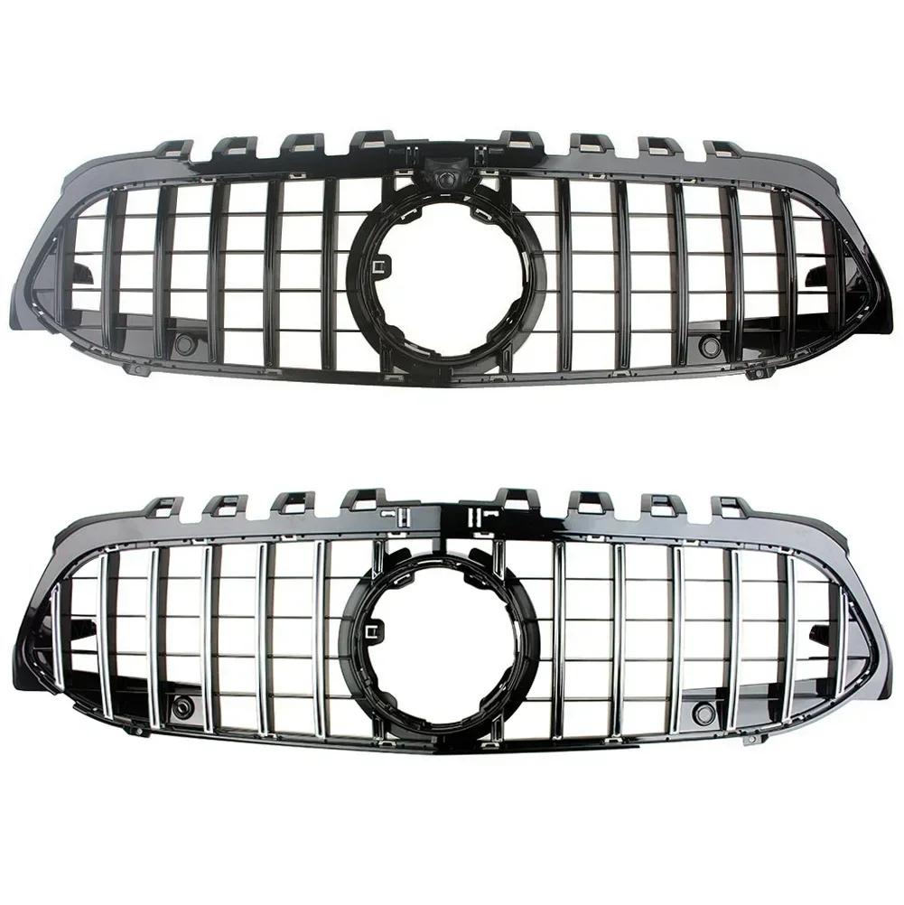 

Front Bumper Grille Upper Billet Racing Facelift Grill For Mercedes-Benz W177 A-Class 2019-2022 A200 A220 A250 A35 A45AMG