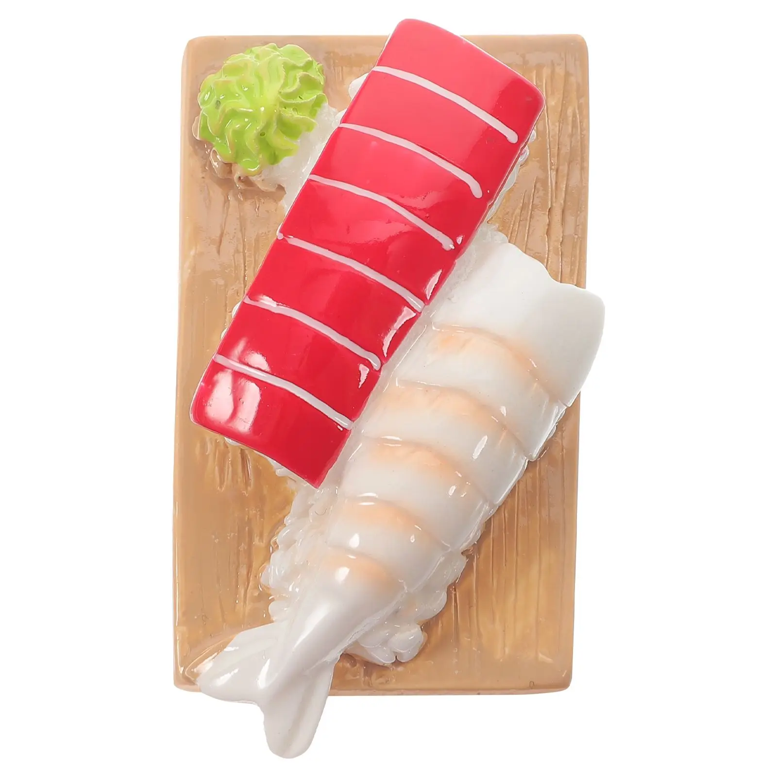 

Sushi Fridge Magnets Resin Food Shaped Cartoon Decorative Stickers Refrigerator Decor Kitchen Accessories Durability