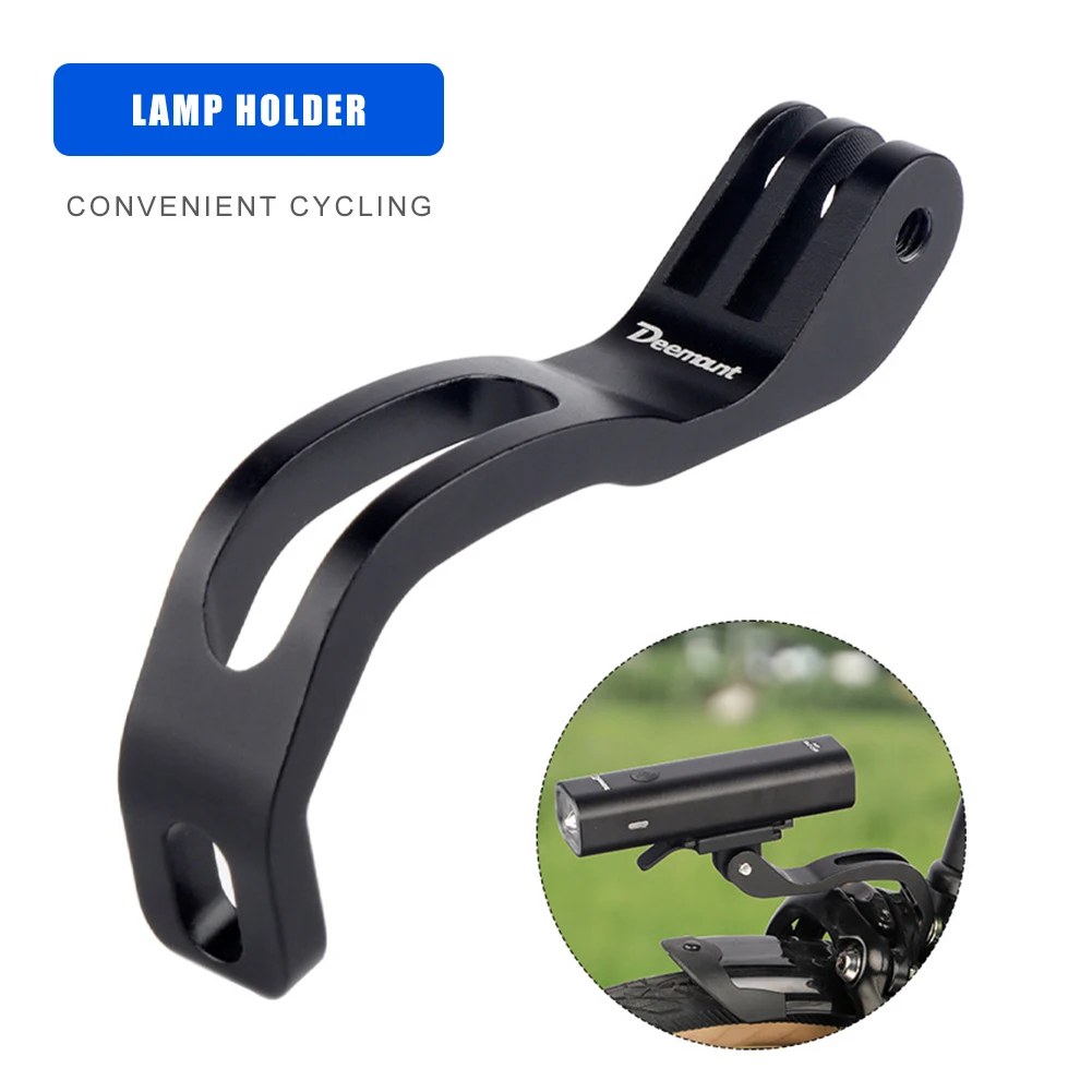 دراجة الجبهة حامل مصباح سبائك الألومنيوم كتيفة المصباح للطي الدراجة شوكة جبل الرياضة كاميرا مصباح جبل حامل ل Brompton GoPro #2