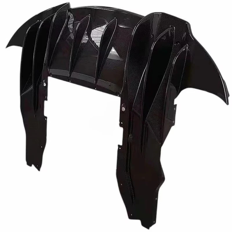 

Applicable to Modified and Upgraded Dry Carbon Fiber Rear Diffuser Rear Lip Lower Spoiler for McLaren 540C 570S