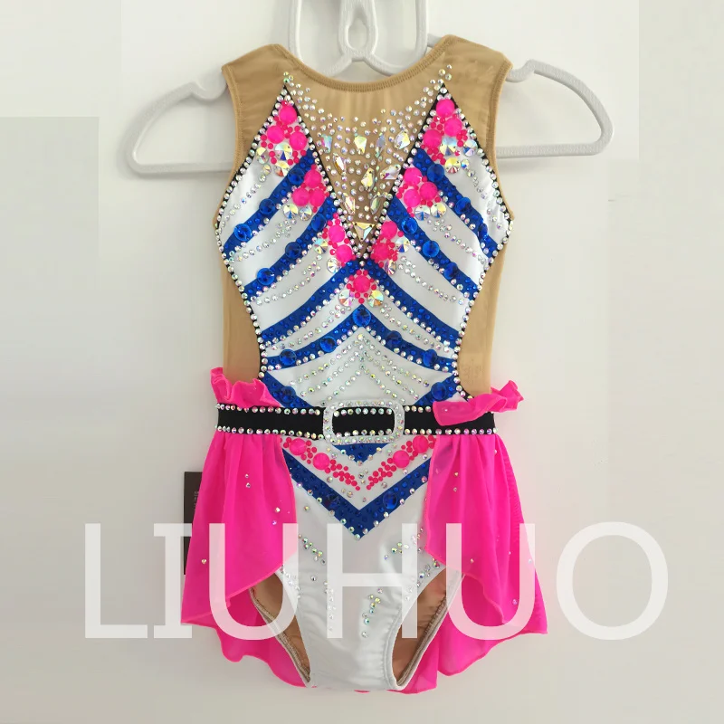 LIUHUO Lyrical Dancing Dress for Performance Color Pole Skirt Factory Customize BD9595