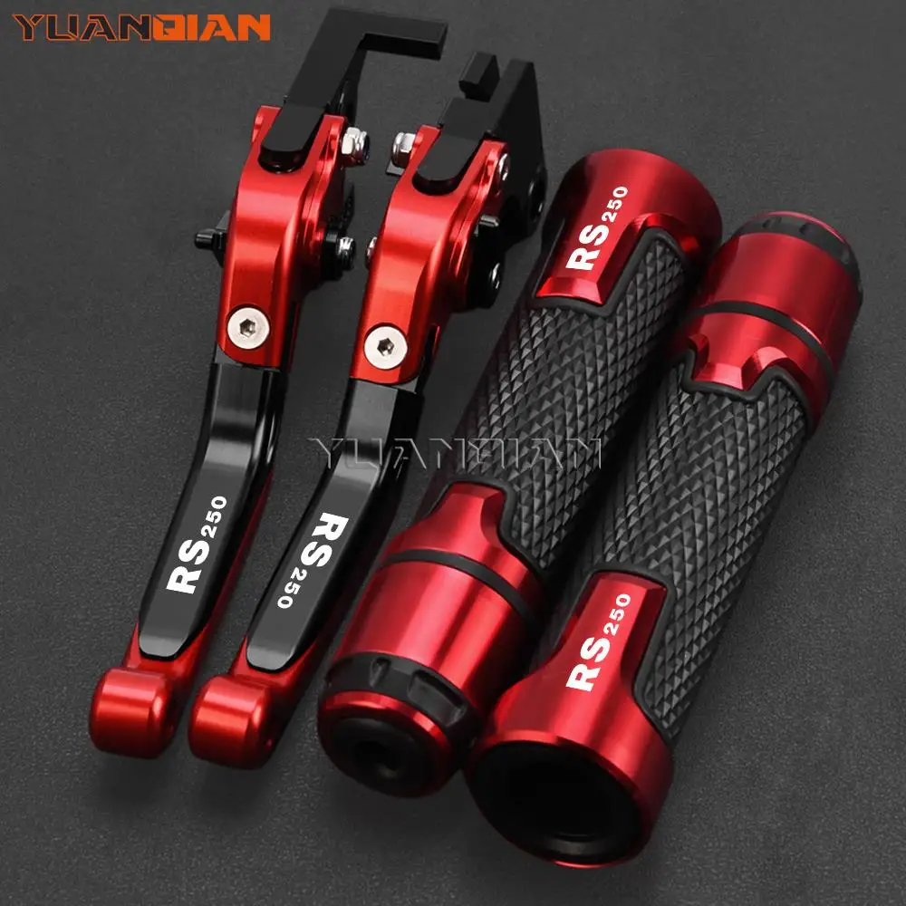 

For APRILIA RS125 RS 125 2005 2004 2003 2002 2001 2000 1999 1998 1997 1996 1995 Motorcycle Brake Clutch Levers & Handlebar grips