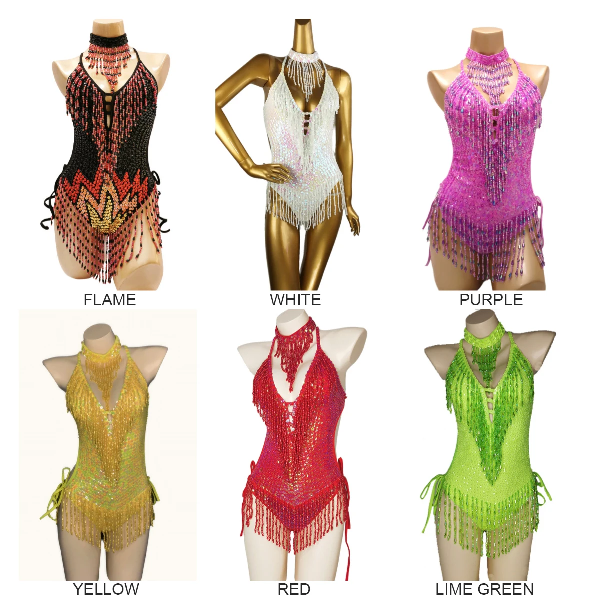 

Блестящий костюм для женщин, трико с длинными кисточками, цельное боди, сексуальная клубная одежда, наряд для вечеринки, сценические костюмы