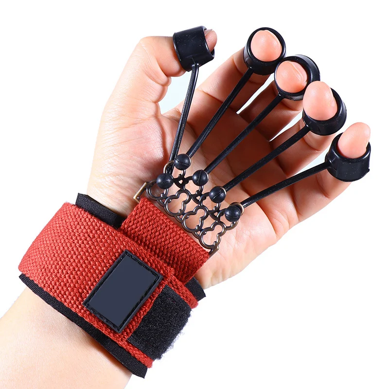 Finger Strengthener Finger Exerciser Hand Grips Guitar Trainer Gripper 6 Resistant Levels Recovery Physical Training Tools