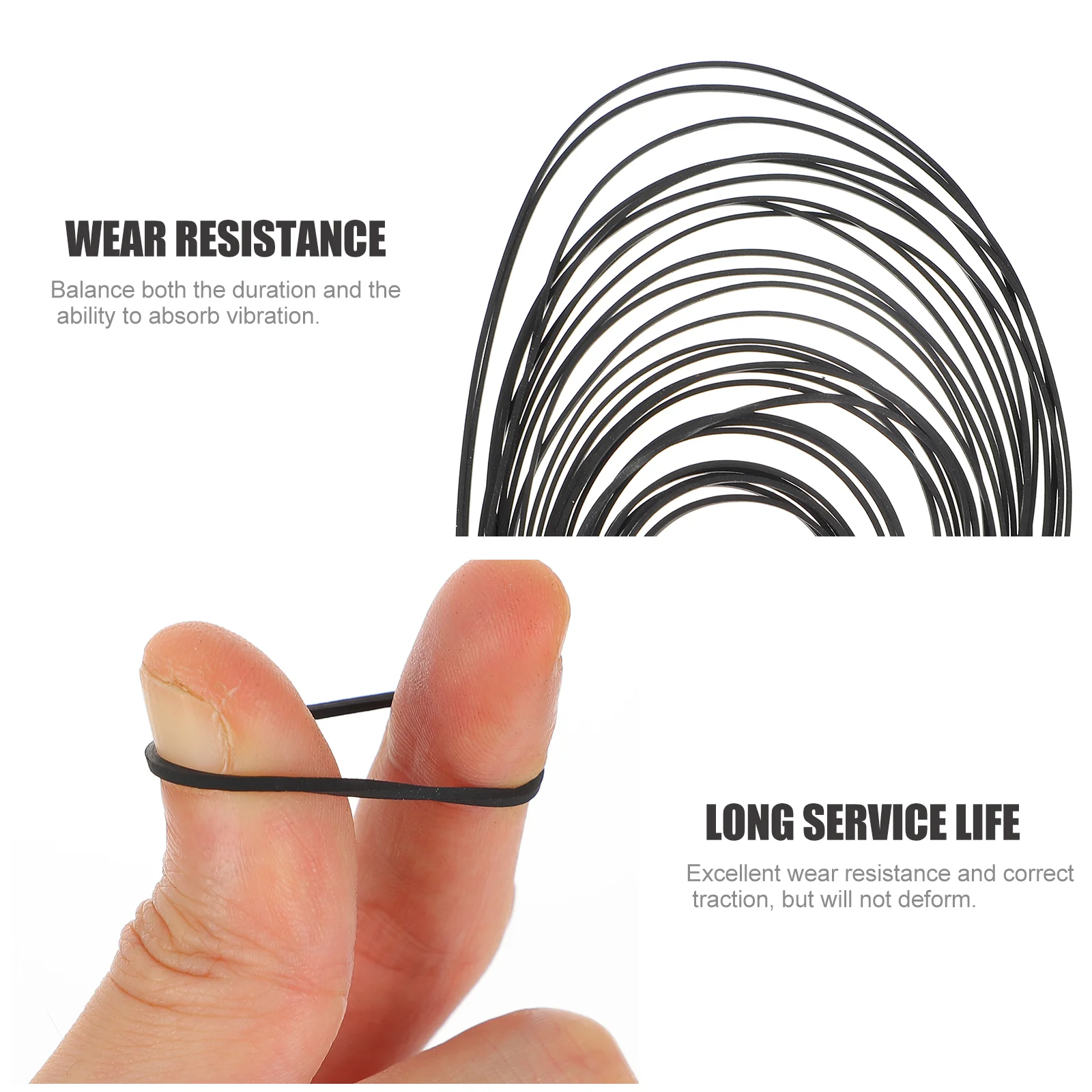 Cassette Recorder Elastic Belt Tape Turntable Vcr Player Repair Maintenance Square Voice Recorders