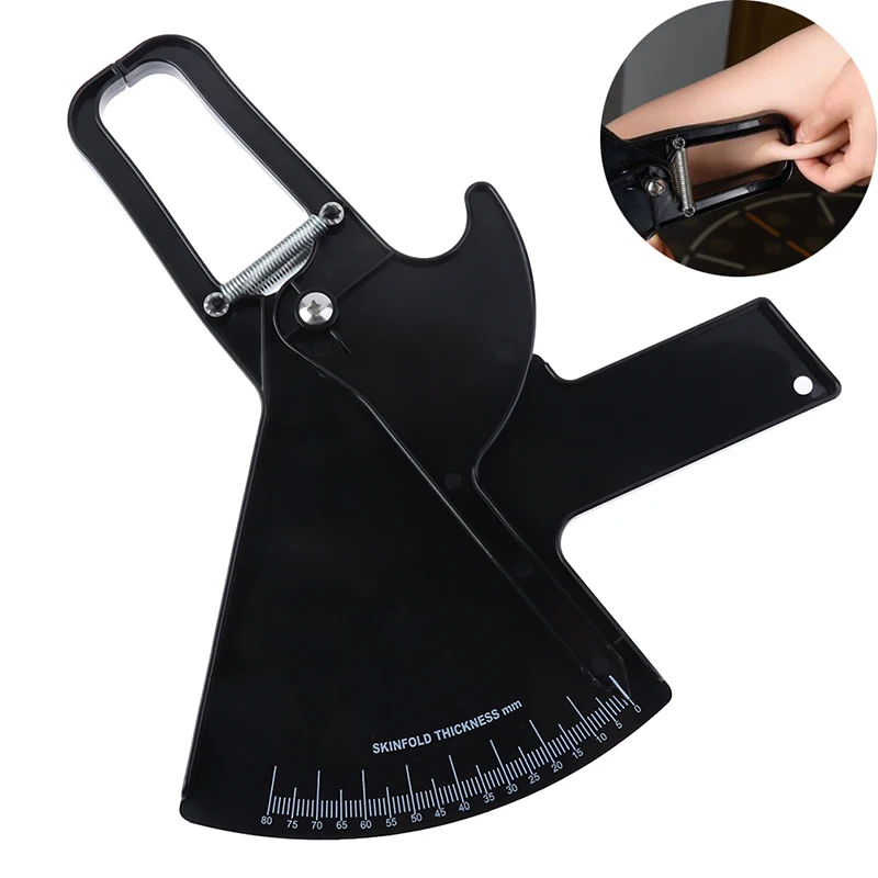 80 مللي متر Skinfold الفرجار اللياقة البدنية الجسم الدهون تستر محلل-أداة قياس الدهون دقيقة لعشاق الصحة واللياقة البدنية #4