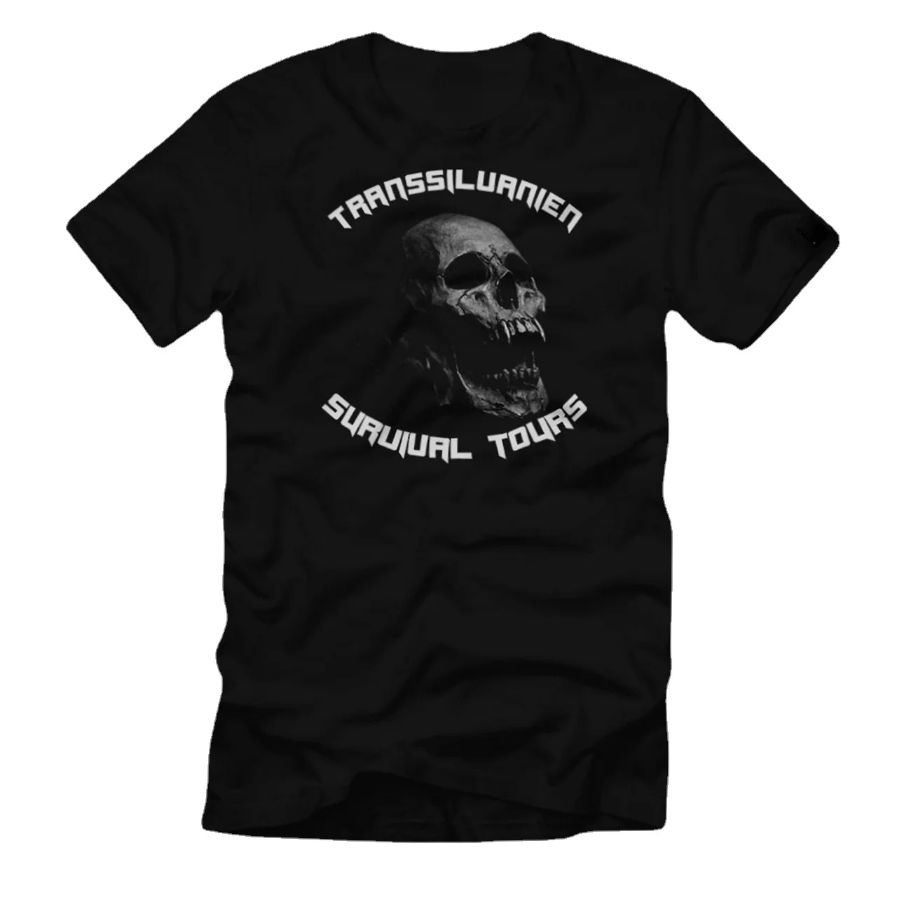 

Transsilvanien Survival Tour Vampir Dracula Blutsauger T-Shirt. Summer Cotton Short Sleeve O-Neck Mens T Shirt New S-3XL