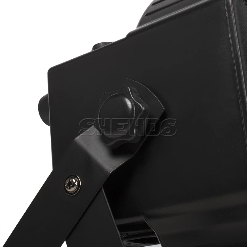 SHEHDS 1pcs LED Flat Par RGBWA+UV 7x18W DMX512 Light Stage Light For Home Entertainment Performances Club Party Stage