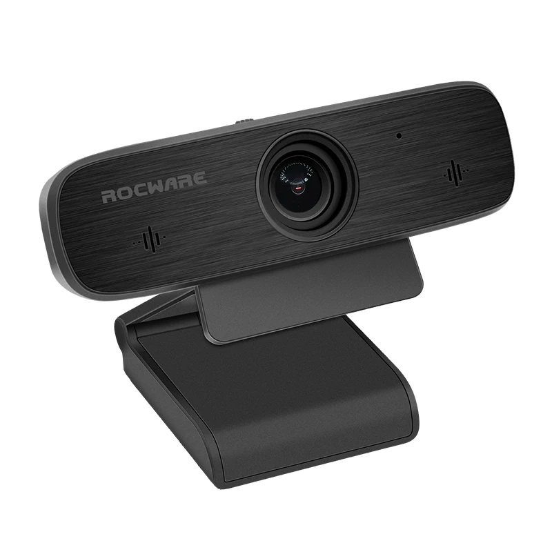 ROCWARE HD 1080P usb Webcam for Laptop Computer mini  web camera Noise Cancelling Stereo Microphones web cam