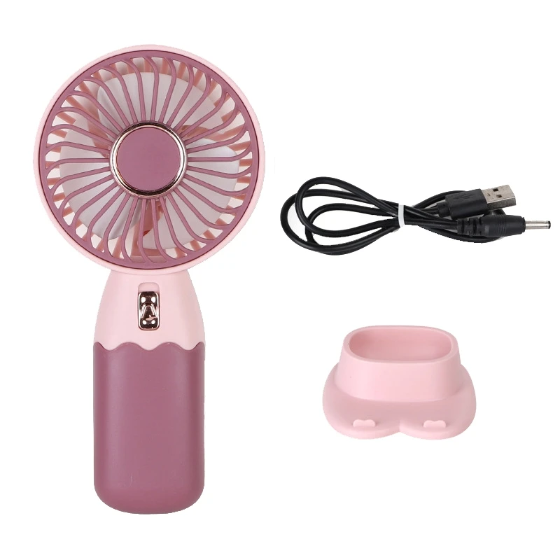 Mini Handheld Fan Portable USB Charging Small Fan suitable For office, outdoor travel, and camping