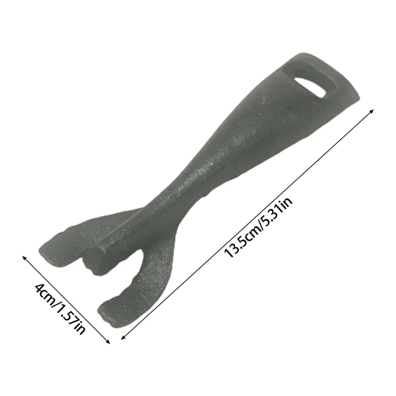 Teppanyaki Clip Iron Steak Tongs for Professional Service Grelill Tool