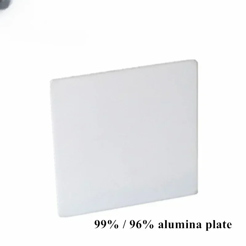 5pcs  99% / 96% Alumina Ceramic Plate Al2O3 50x50x0.25mm / 50x50x2mm / 50x50x5mm / 50x50x10mm Aluminum Oxide Ceramic Piece Sheet