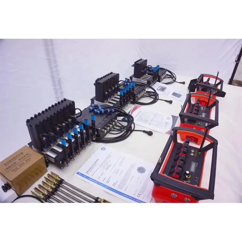 

2025 Wireless Proportional Remote Control Kits for Truck Crane 12V/24V with 4 Joysticks - New Remote Control System