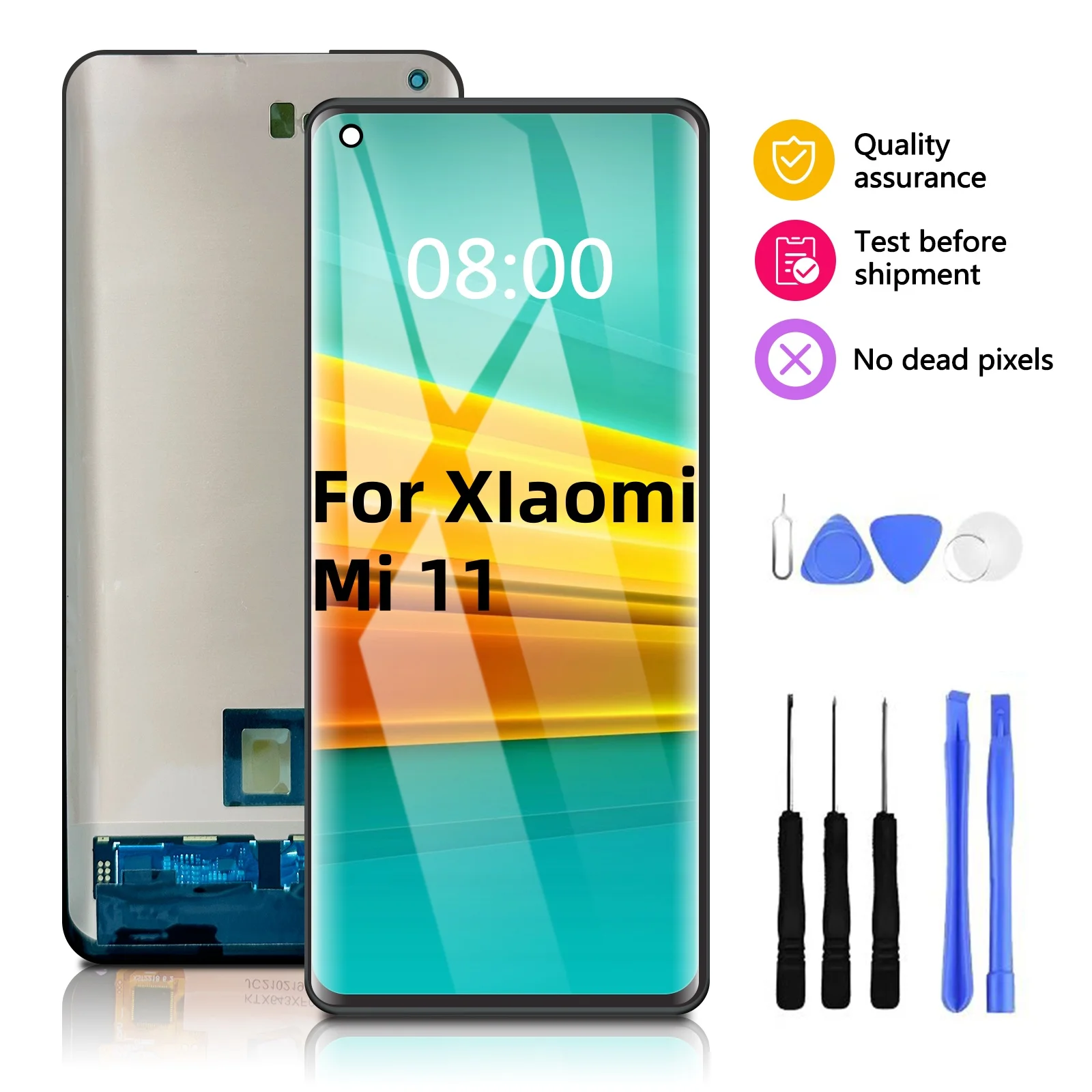 

6.81" Original AMOLED For Xiaomi Mi 11 M2011K2C M2011K2G LCD Display Touch Screen Digitizer Assembly Replacement