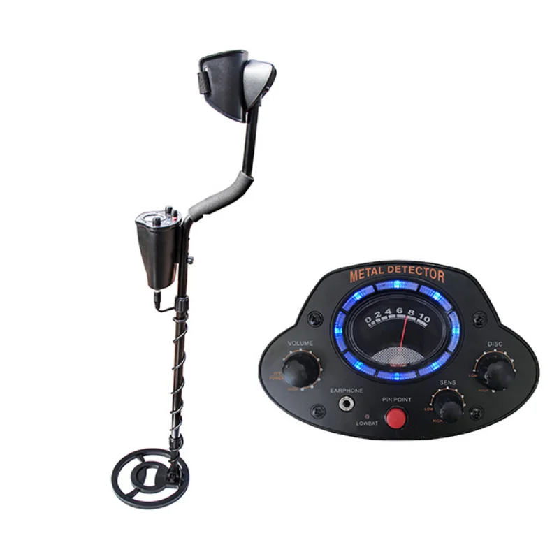 Detector de metales subterráneo de oro profesional Tianxun MD-5020 de alta sensibilidad con bobina de búsqueda totalmente impermeable de 8"