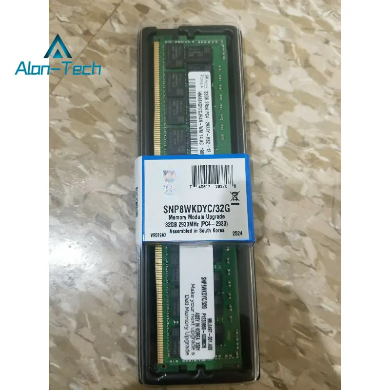 

For D-ell SNP8WKDYC/32G 32GB DDR4-2933Mhz 2Rx4 1.2v RAM