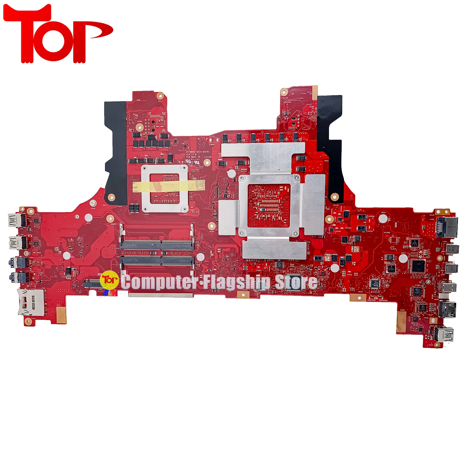 Imagem -03 - Laptop Motherboard para Asus Gx701vo Gx700vo Gx701v Gx700va I76820hk Gtx9808g Mainboard 100 Trabalho Gx700v