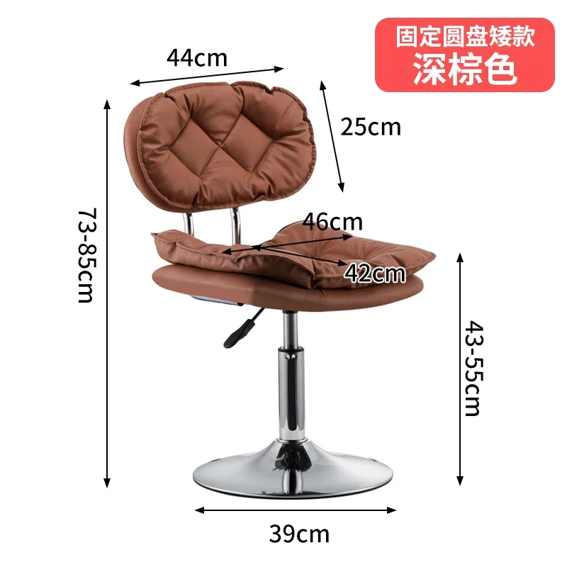 Swivel Wheel Barber Chairs Hairdressing Professional Tattoo Pedicure Barber Chairs Spa Pedicure Cadeira Salon Furniture