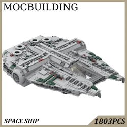 Spaceship Model MOC Building Block Bricks DIY Construction Toys Birthday Gift